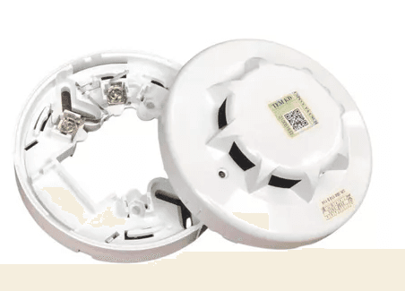 Đầu báo nhiệt và đầu báo khói, cảm biến nhiệt, cảm biến khói, kích hoạt tín hiệu báo cháy 2