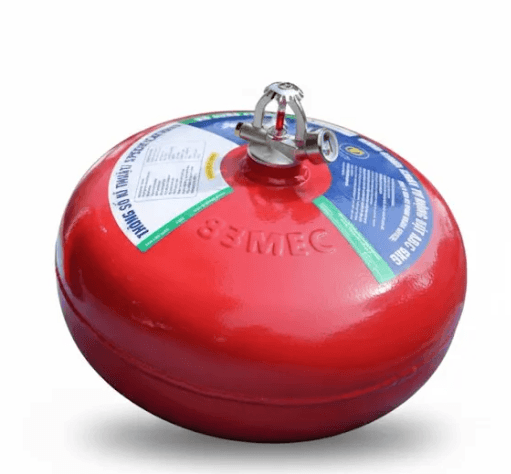 Bình cầu chữa cháy tự động bột ABC 6kg 2