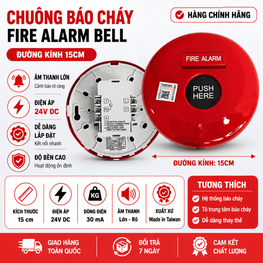 Nút Nhấn Báo Cháy Thủ Công 2