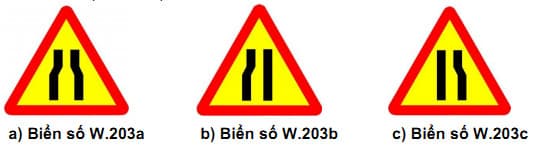 Biển hẹp phải